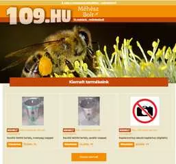 Méhészbolt - Weboldal készítés Balaton