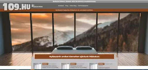 Nyilászáró -  Miskolc - Weboldal készítés Miskolc
