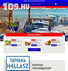 Hellasz Taverna - Weboldal készítés Szolnok
