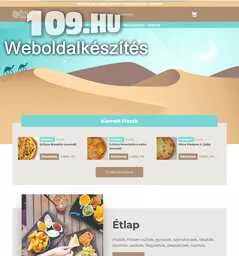 Pizza Karaván - Weboldal készítés Szolnok