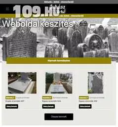Juhász sírkő - Weboldal készítés Monorierdő
