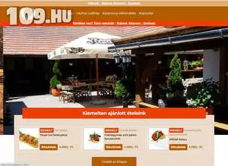 Bajnok étterem - Weboldal készítés Szolnok